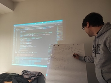 Tom explaines the abstract syntax tree with its logical conjunctions and filters. 